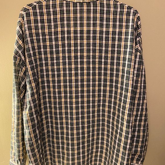 Plaid Button Down Shirt for Women - Picture 3 of 3